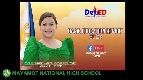 DepEd Tayo Mayamot NHS .
